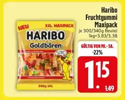 Edeka Haribo Fruchtgummi Maxipack Angebot