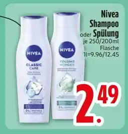Edeka NIVEA Shampoo oder Spülung Angebot