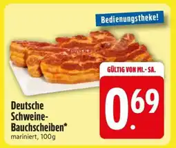 Edeka Deutsche Schweine-Bauchschnitten Angebot