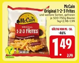 Edeka McCain Original 1•2•3 Frites Angebot