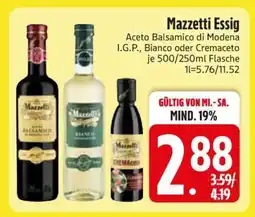 Edeka Mazzetti Essig Angebot