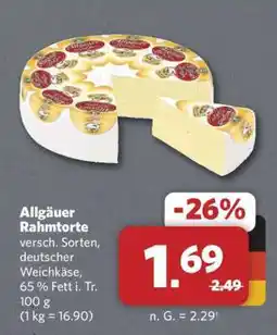 Combi Allgäuer Rahmtorte Angebot