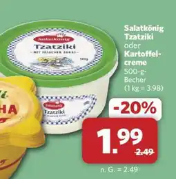 Combi Salatkönig Tzatziki oder Kartoffelcreme Angebot