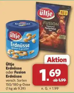 Combi Ültje Erdnüsse oder Fusion Erdnüsse Angebot