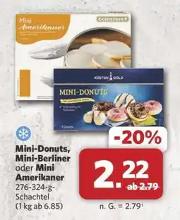 Combi Mini-Donuts, Mini-Berliner oder Mini Amerikaner Angebot