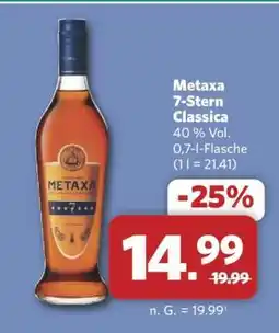 Combi Metaxa 7-Stern Classica Angebot