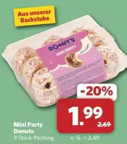 Combi Mini Party Donuts Angebot