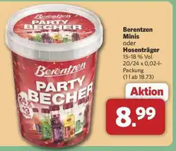 Combi Berentzen Minis oder Hosenträger Angebot