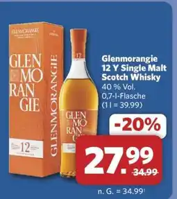 Combi Glenmorangie 12 Y Single Malt Scotch Whisky Angebot
