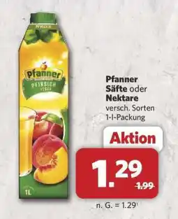 Combi Pfanner Säfte oder Nektare Angebot