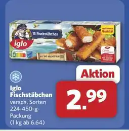 Combi Iglo Fischstäbchen Angebot