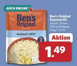 Combi BEN'S ORIGINAL Expressreis Angebot