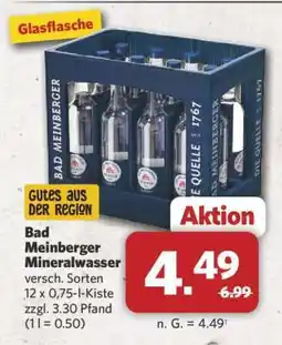 Combi Bad Meinberger Mineralwasser Angebot