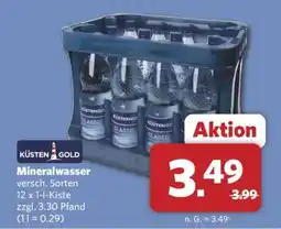 Combi KÜSTENGOLD Mineralwasser Angebot