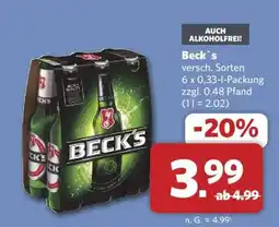 Combi Beck's Angebot