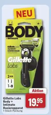 Combi Gillette Labs Body + Intimate Rasierapparat Angebot