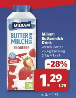 Combi Milram Buttermilch Drink Angebot