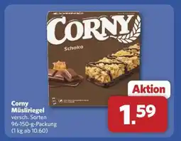Combi CORNY Müsliriegel Angebot