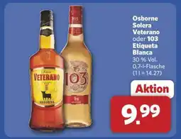 Combi Osborne Solera Veterano oder 103 Etiqueta Blanca Angebot