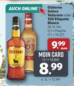 Combi Osborne solera veterano Angebot