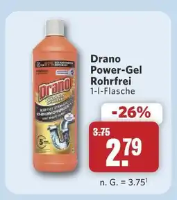 Combi Drano power-gel rohrfrei Angebot