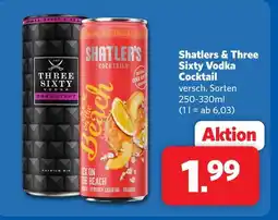 Combi Three sixty vodka dark berry Angebot