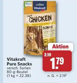 Combi Vitakraft pure snacks Angebot