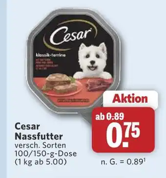 Combi Cesar nassfutter Angebot