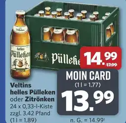 Combi Veltins helles pülleken Angebot