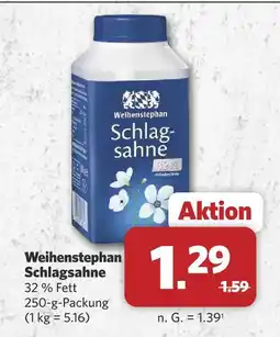 Combi Weihenstephan schlagsahne Angebot