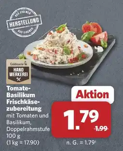 Combi Goldmarie tomate-basilikum frischkäsezubereitung Angebot