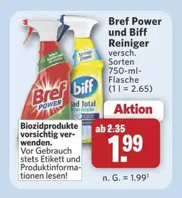 Combi Bref power reiniger Angebot