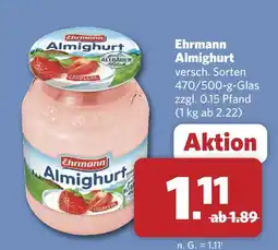 Combi Ehrmann almighurt Angebot