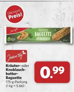 Combi Jeden tag kräuter- oder knoblauchbutter-baguette Angebot