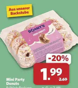 Combi Doony's mini party donuts Angebot