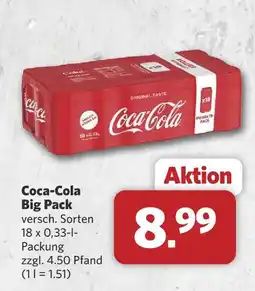 Combi Coca-cola big pack Angebot