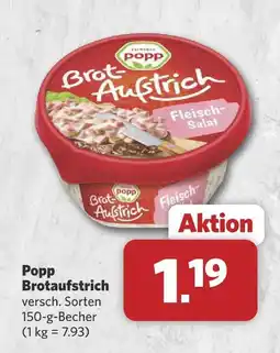 Combi Popp brotaufstrich Angebot
