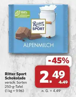 Combi Ritter sport alpenmilch Angebot