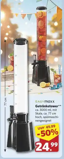 Combi Easymaxx getränketower Angebot