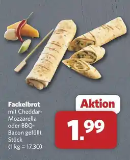 Combi Fackelbrot mit cheddar-mozzarella Angebot