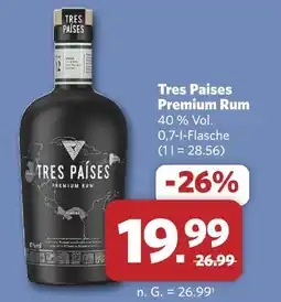 Combi Tres países premium rum Angebot