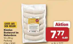 Combi Kinnius bratwurst im naturdarm Angebot