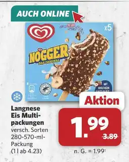 Combi Langnese nogger das original Angebot