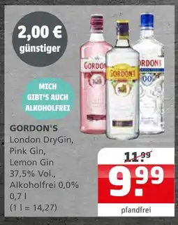 Getränke Quelle Gordon's london dry gin Angebot