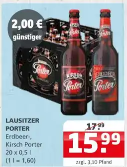 Getränke Quelle Lausitzer porter erdbeer Angebot