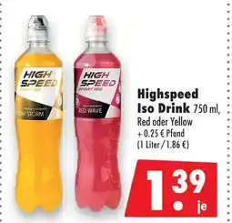Mäc Geiz Highspeed iso drink yellow Angebot