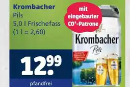 Getränkewelt Krombacher pils Angebot