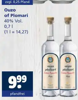Getränkewelt Plomari ouzo of plomari Angebot