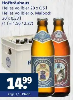 Getränkewelt Hofbräuhaus helles vollbier Angebot