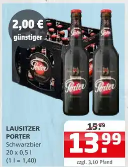 Getränke Quelle Lausitzer porter schwarzbier Angebot